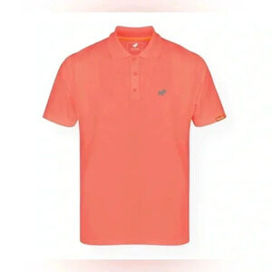 French Golf Jupiter Polo - Georgia Peach Color Size M